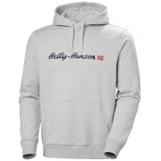 Helly Hansen Core Graphic Hoodie férfi pulóver világosszürke 947 GREY MELANG