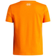 Under Armour UA B Logo Wordmark SS Outrageous Orange gyerek funkcionális felső