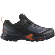 Salomon X Ultra Alpine Gore-Tex férficipő sötétkék Blue Nights / Black / Red Orange