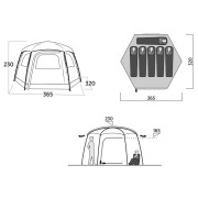 Easy Camp Sandland Yurt családi sátor