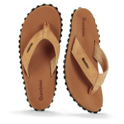 Gumbies Vegovert Tan flip-flop