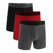Under Armour M UA Perf Cotton 6in férfi boxer szürke/fekete GRY