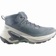 Salomon Genesis Mid Gtx W női cipő kék Grisaille / Green Milieu / Nine Iron