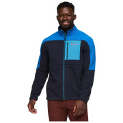 Cotopaxi Abrazo Fleece Full-Zip Jacket férfi pulóver kék/sötétszürke Atlantic and Carbon