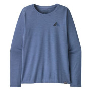 Patagonia W's L/S Cap Cool Daily Graphic Shirt - Lands női póló