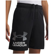 Under Armour UA Tech Logo Shorts Black gyerek rövidnadrág
