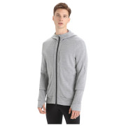 Icebreaker Men Quantum III LS Zip Hoodie férfi funkcionális pulóver
