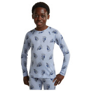 Icebreaker Kids M 200 Oasis LS Crewe Bear Tour AOP gyerek funkcionális felső