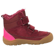 Viking Outdoor Footwear Alv Barefoot Paw Warm WP 2V Burgundy gyerek téli cipő