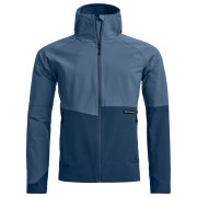 Ortovox Venet Softshell Hooded Jacket férfi softshell kabát kék Light Nunatak