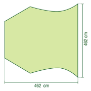 Coleman Classic Awning árnyékoló - kifeszített sátorponyva