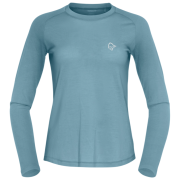 Norrona femund pureUll Long Sleeve női póló kék Trooper