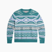 Royal Robins W Westlands Pullover női pulóver kék/fehér Mineral Htr Acacia Pt