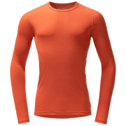 Devold Adventure Merino 190 Shirt Man férfi funkcionális póló narancs Brick