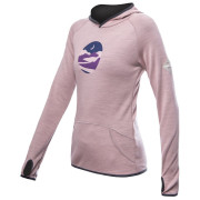 Sensor Merino Upper Triglav női technikai hosszú ujjú póló. világosrózsaszín dusty pink