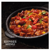 Expres menu Chili sin carne tempeh-el 600 g készétel