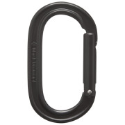 Black Diamond Oval Keylock karabiner fekete Black