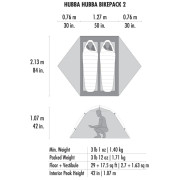 MSR Hubba Hubba Bikepack 2 ultrakönnyű sátor