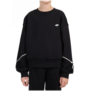 4F Sweatshirt F2696 Deep Black gyerek pulóver fekete Deep Black