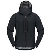 Norrona trollveggen Gore-Tex Pro light Jacket férfi dzseki fekete Caviar Black