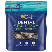 Fish4Dogs Dental Sea Jerky Fish Strips 100g jutalomfalatok kutyáknak
