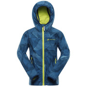 Alpine Pro Hooro gyerek softshell kabát kék vallarta blue