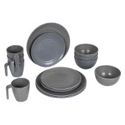 Edénykészlet Bo-Camp Tableware Stone