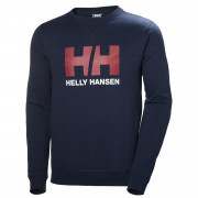 Férfi pulóver Helly Hansen Hh Logo Crew Sweat sötétkék