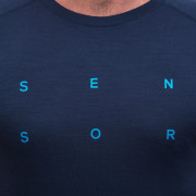 Sensor Merino Blend Typo férfi funkcionális póló