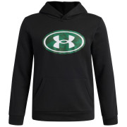 Under Armour UA B Rival FLC Key Pt Fil Hd Ultimate Black gyerek pulóver fekete Ultimate Black / / White