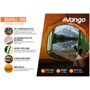 Vango Scafell 200 túrasátor