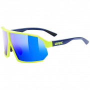 Uvex Sportstyle 237 sport szemüveg sárga/kék Yellow Blue Matt/Mirror Blue