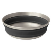 Sea to Summit Detour Stainless Steel Collapsible Bowl M összecsukható tál szürke Beluga Black