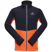 Alpine Pro Tych férfi softshell kabát kék/narancs
