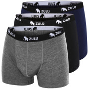 Zulu Merino 160 4in 3-pack férfi boxer