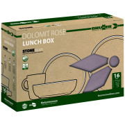 Brunner Lunch Box Dolomit rose edénykészlet