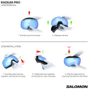 Salomon Radium Pro S Sigma síszemüveg