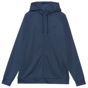 4F Sweatshirt Fnk M404 férfi pulóver sötétkék NAVY MELANGE