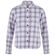 Fjällräven Övik Boxy Flannel Shirt W női ing fehér/lila Eggshell-Lavender Mist