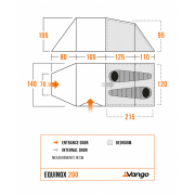 Vango Equinox 200 sátor