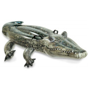 Felfújható krokodil Intex Realistic Gator RideOn 57551NP sötétzöld