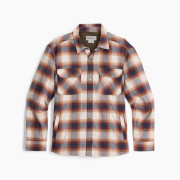 Royal Robins M Vista Flannel Shacket férfi ing barna Pecan Grizzly Pld