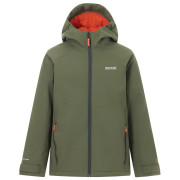 Regatta Hillain Warm Lined Dark Khaki gyerek télikabát khaki DrkKhaTea