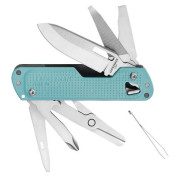 Leatherman Free T4 többfunkciós kés világoskék