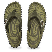 Gumbies Khaki G férfi flip-flop zöld khaki