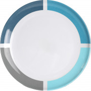 Tányér Brunner Aquarius Side plate kék / fehér