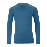 Férfi póló Ortovox Merino Competition Long Sleeve M kék blue sea