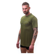 Sensor Merino Wool Active PT Track (short sleeve) férfi póló