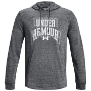 Under Armour Rival Terry Graphic HD férfi pulóver szürke