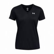 Under Armour Tech SSV - Solid női funkcionális felső fekete Black/White